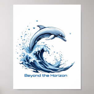 Bortom Horisonten - Robotdelfinposter Poster