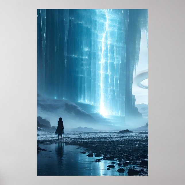 BORTOM ISMUREN POSTER (Framsidan)