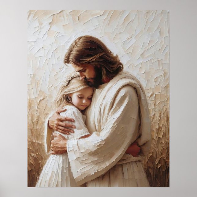 Bortom Kärlek, kristkonst, Jesus Hugger Girl Poster (Framsidan)