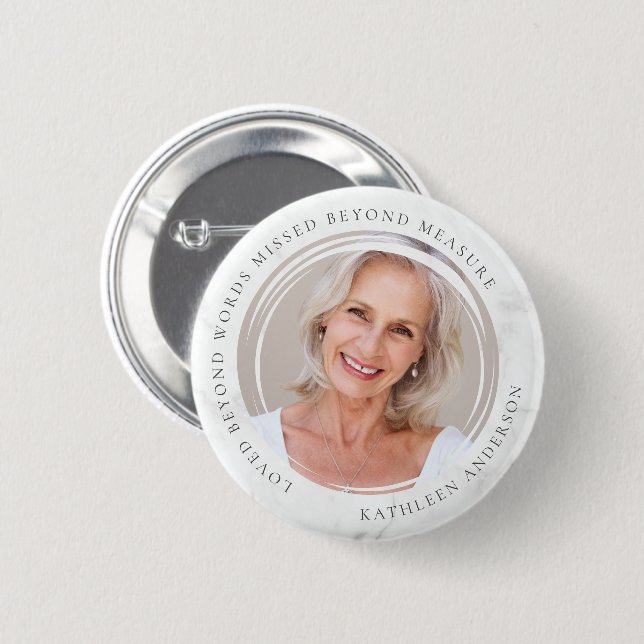 Bortom Ord saknas bortsett från måttfoto Knapp (Framsida & baksida)