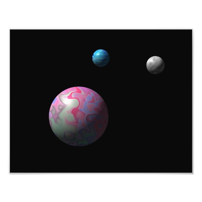 Bortom oss fototryck (Framsidan)