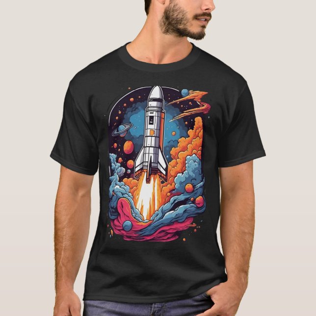 Bortom stjärnorna t shirt (Framsida)