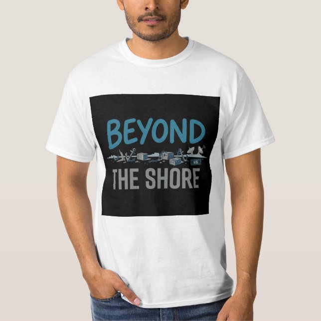 Bortom stranden t shirt (Framsida)