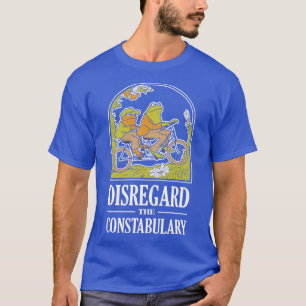bortse från polisens försvar t shirt