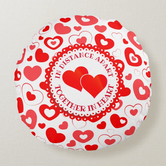 Bortsett från, men tillsammans i Anpassningsbarna  Rund Kudde (Framsidan)