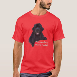 Bortskämd Newfoundland hund Tröja