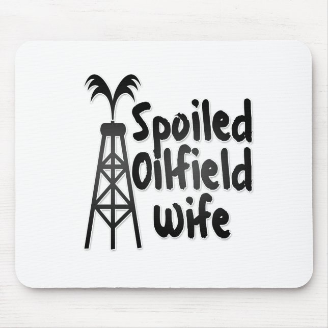 Bortskämd Oilfieldfru Musmatta (Framsidan)