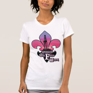 BORTSKÄMD RIGG FÖR OILFIELDFRULAND TEE SHIRT