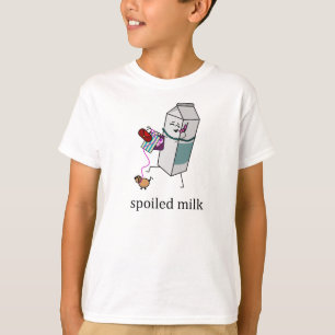 Bortskämt mjölkbarn tee