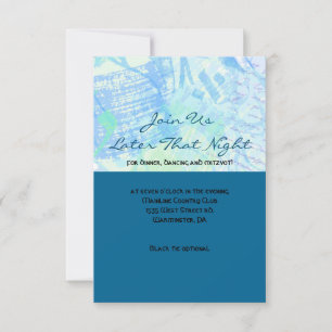 BORTSKRIVARE Pub Bat mitzvah Party-kort Inbjudningar