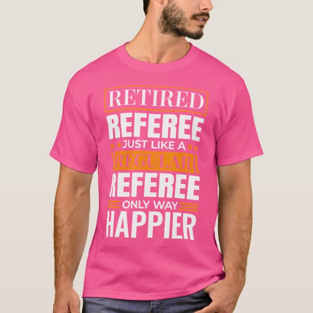 Borttagen Basketbollskonstruktion för basebollsref T Shirt (Framsida)