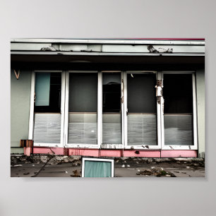 Borttagen Hotel Borttappad Spaces Debilitated Poster
