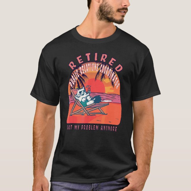 Borttagen PR-samordnare Pension T Shirt (Framsida)