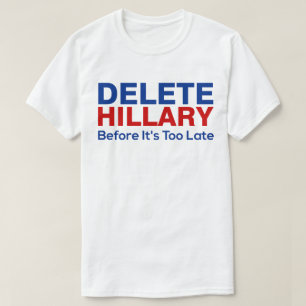 Borttagnings Hillary, för den är för sen Tee
