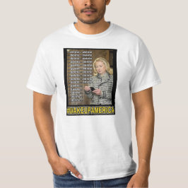 Borttagnings Hillary för T-shirt