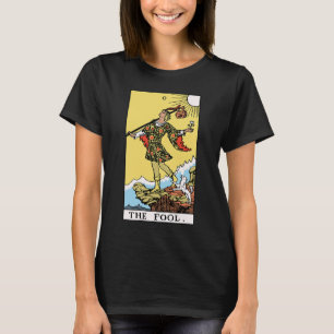 Borttagningskortet i Fool Tarot Card T Shirt