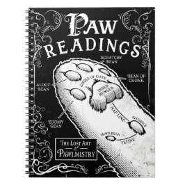 Borttappad Art of Pawlmestry: Ett Kattdjur Fortune Anteckningsbok