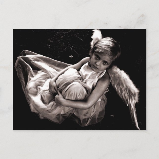Borttappad Baby Angel Vykort (Framsida)