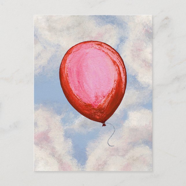 BORTTAPPAD BALLOON ~ VYKORT (Framsida)
