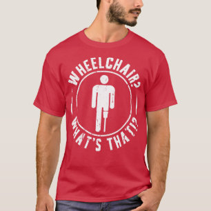 Borttappad Bly Amputerad Ben Protetisk T Shirt