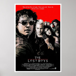 Borttappad Boys 1987 Poster