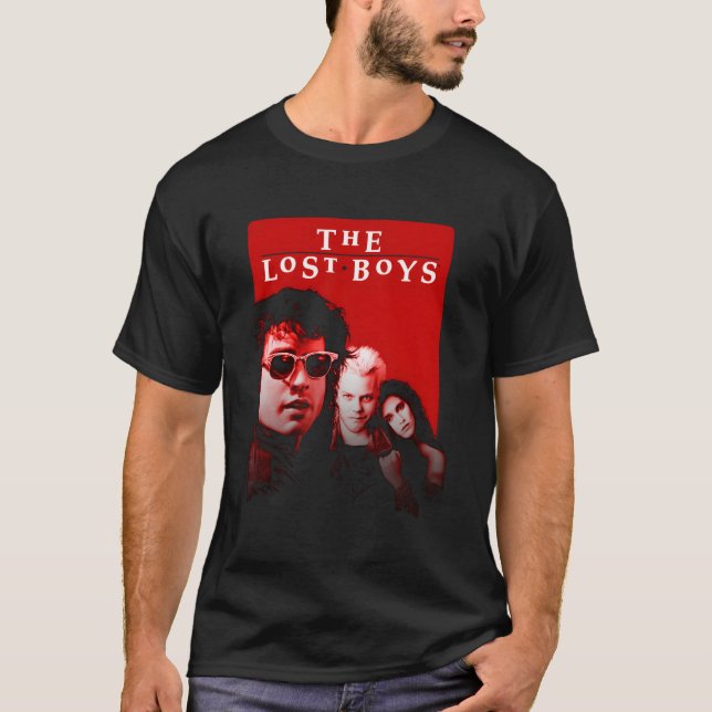 Borttappad Boys Michael David Star T Shirt (Framsida)