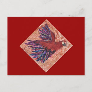 Borttappad Cave Parrot-vykort Vykort