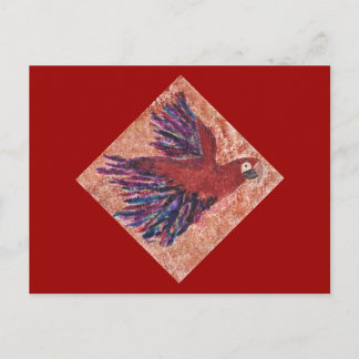 Borttappad Cave Parrot-vykort Vykort
