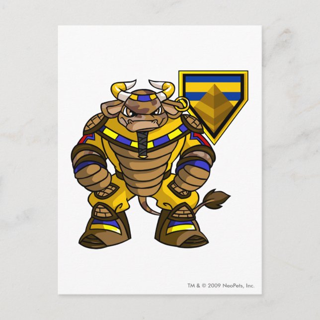 Borttappad Desert Team kapten 1 Vykort (Framsida)