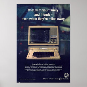 Borttappad Dharma Initiative Poster
