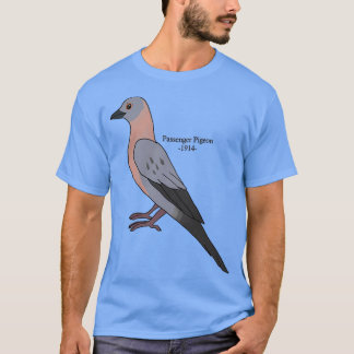 Borttappad Djuren Pigeon Passenger Pigeon T Shirt