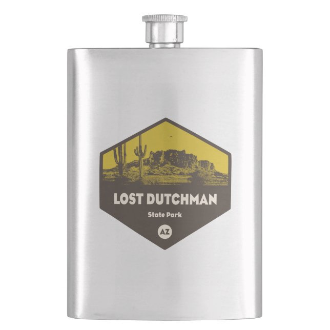 Borttappad Dutchman State Park Arizona Fickplunta (Framsidan)