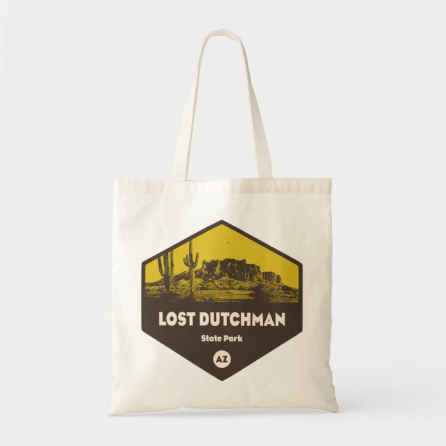 Borttappad Dutchman State Park Arizona Tygkasse (Framsidan)