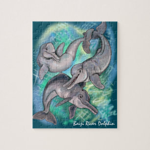 Borttappad Echos Baiji River Dolphin Pussel