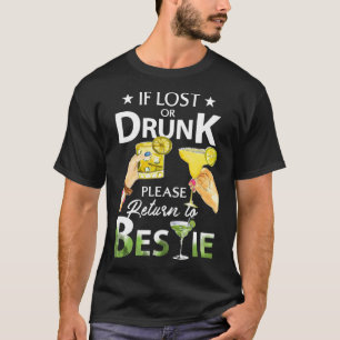 Borttappad eller runk, gå tillbaka till Bestie Dri T Shirt
