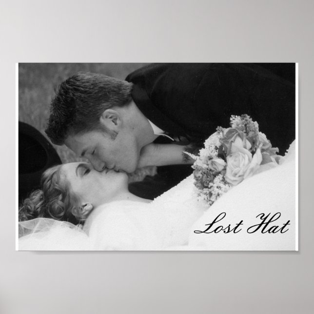 Borttappad Hat Poster (Framsidan)