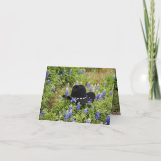 Borttappad hatt och Bluebonnets Kort