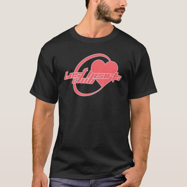 Borttappad Hjärta Klubb 1 T Shirt (Framsida)