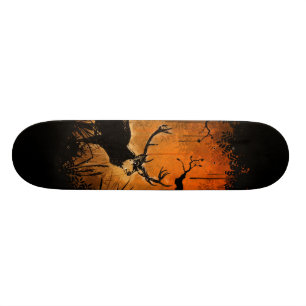 Borttappad hjort skateboard bräda 19,5 cm
