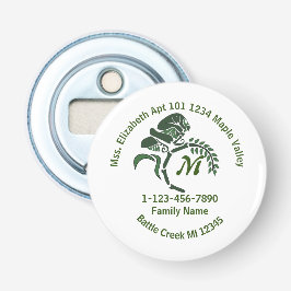 Borttappad Hooded Grashopper Family Home Adress Flasköppnare