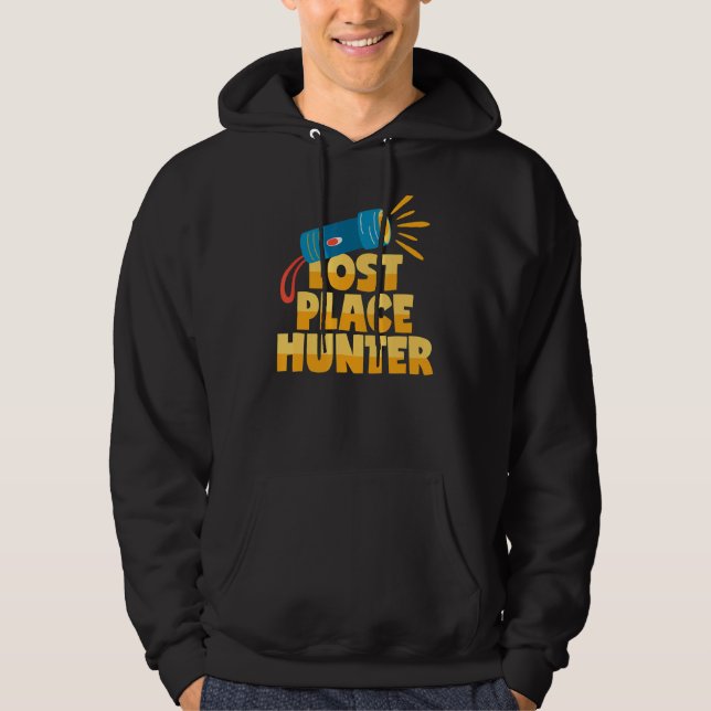 Borttappad Hunter Urban Explorer Flashlight Hoodie (Framsida)
