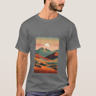 Borttappad i Bergen Retro Äventyr T-Shirt