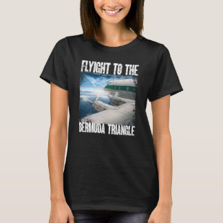 Borttappad i Bermuda-triangeln Flygplan T Shirt
