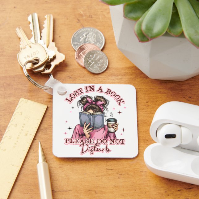 Borttappad i Bok... Nyckelring (Skrivbord)