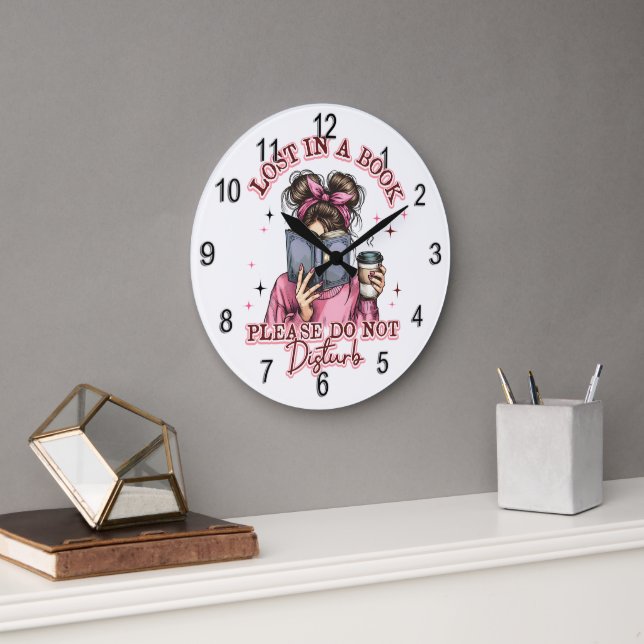 Borttappad i Bok... Stor Klocka (Kontor)