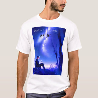 Borttappad i Cosmos, stjärnornas rymdgalaxi himlar T Shirt