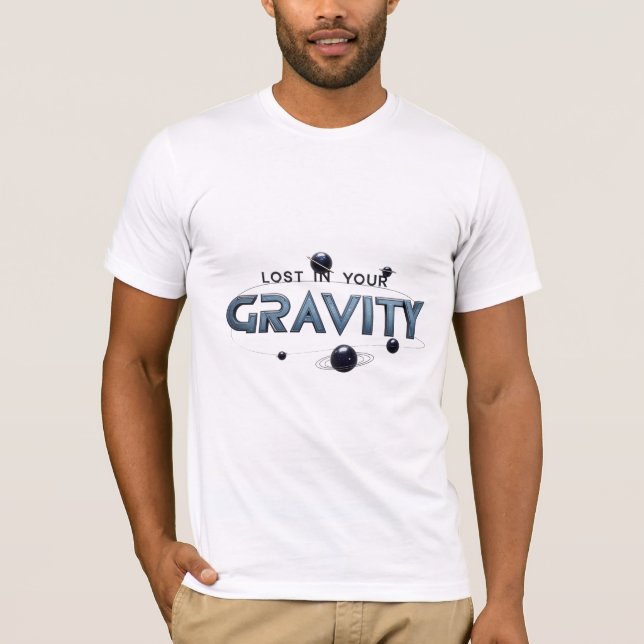 Borttappad i din gravhet t shirt (Framsida)
