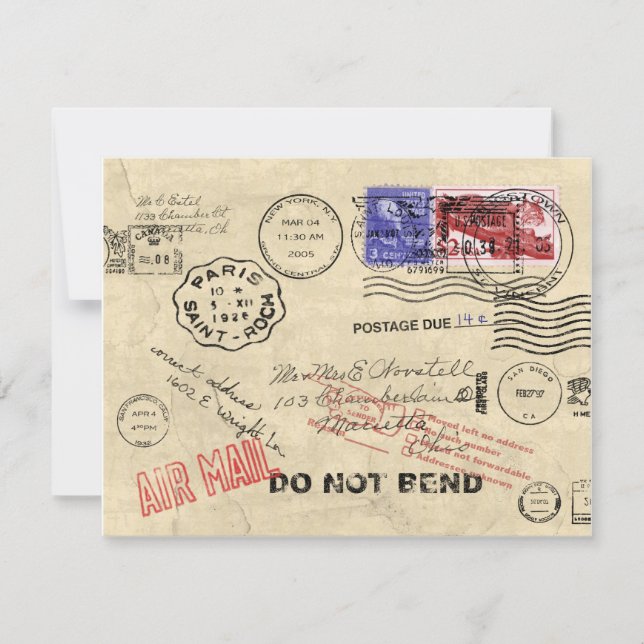 Borttappad i e-postinbjudan inbjudningar (Framsida)