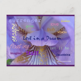 Borttappad i en dröm | Blue Beach Sång™-vykort Vykort