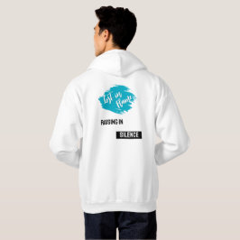 Borttappad i Flame Stigning i Silence Hoodie. Hoodie